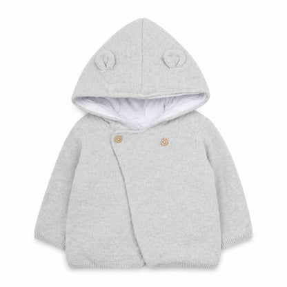 Matalan Baby Grey Jacket Size 3-6 Months Button