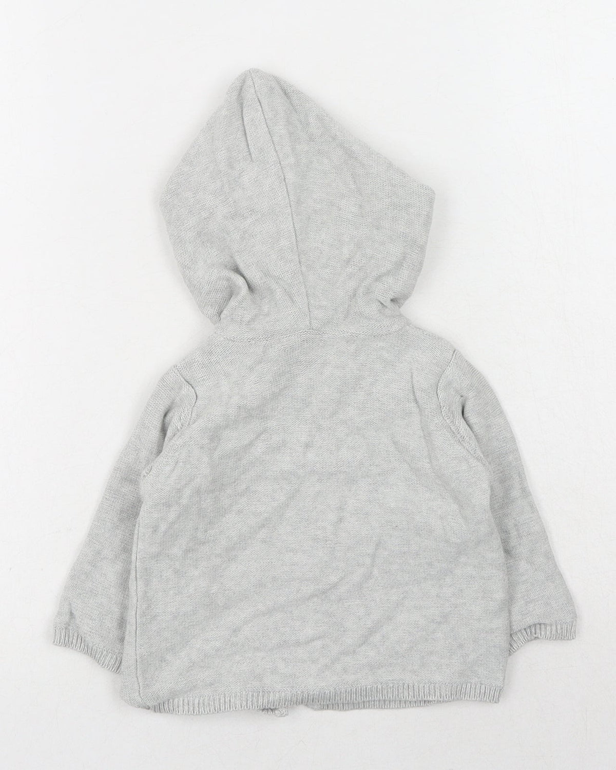 Matalan Baby Grey Jacket Size 3-6 Months Button
