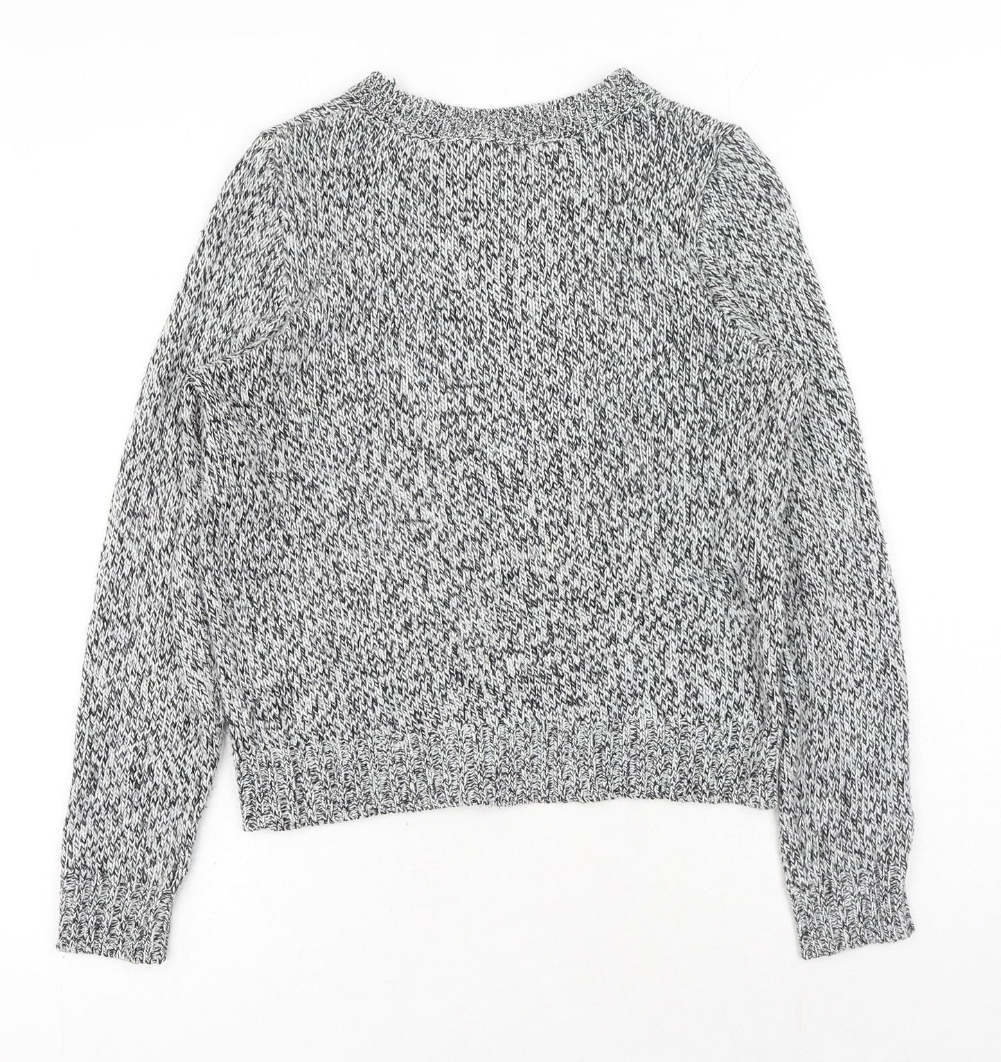 Womens UK Size XS H&M Grey Pullover Jumper