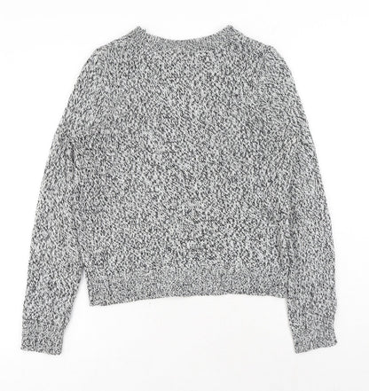 Womens UK Size XS H&M Grey Pullover Jumper