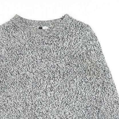 Womens UK Size XS H&M Grey Pullover Jumper