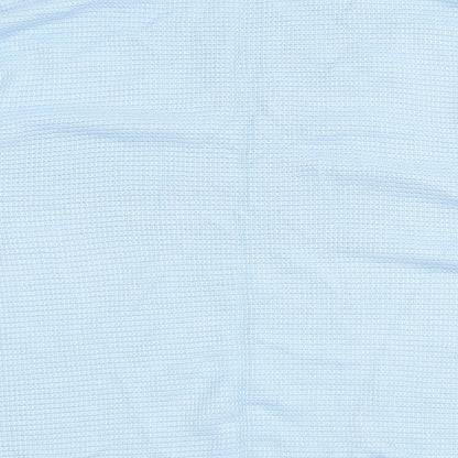 Linea Tesini Womens Blue Round Neck Acrylic Pullover Jumper Size L