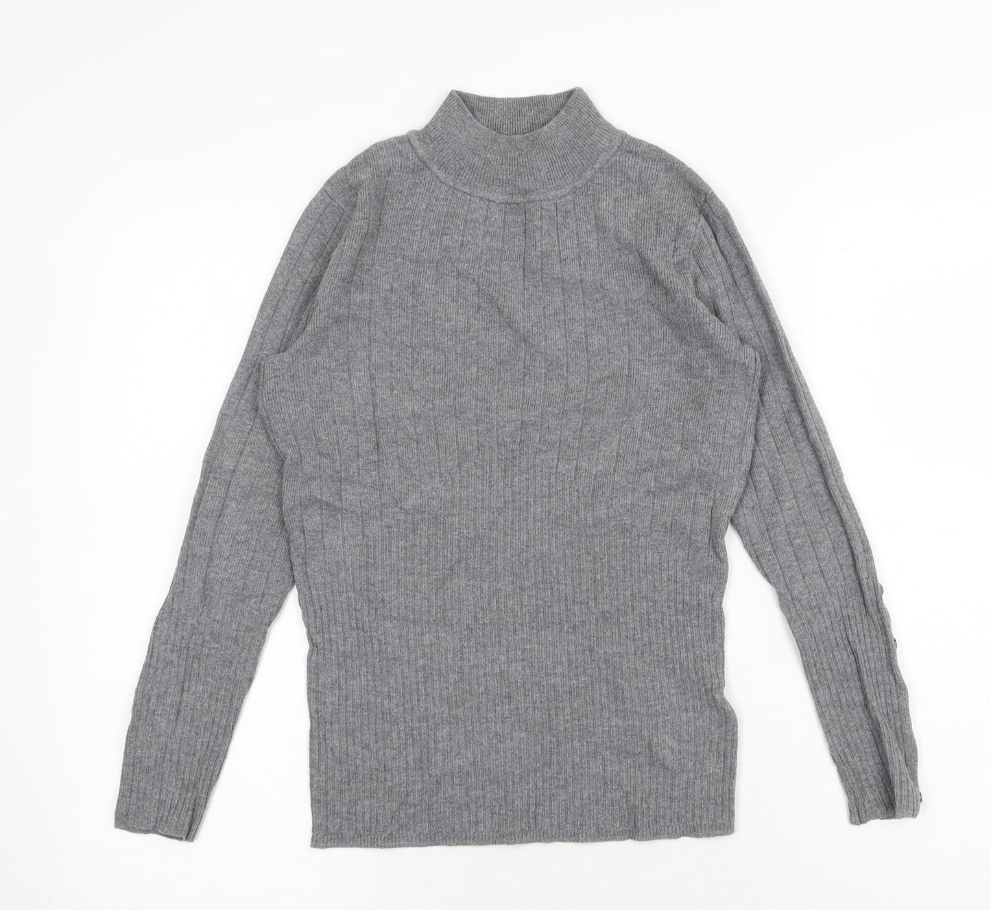 Womens UK Size 8 Marks and Spencer Grey Pullover Jumper