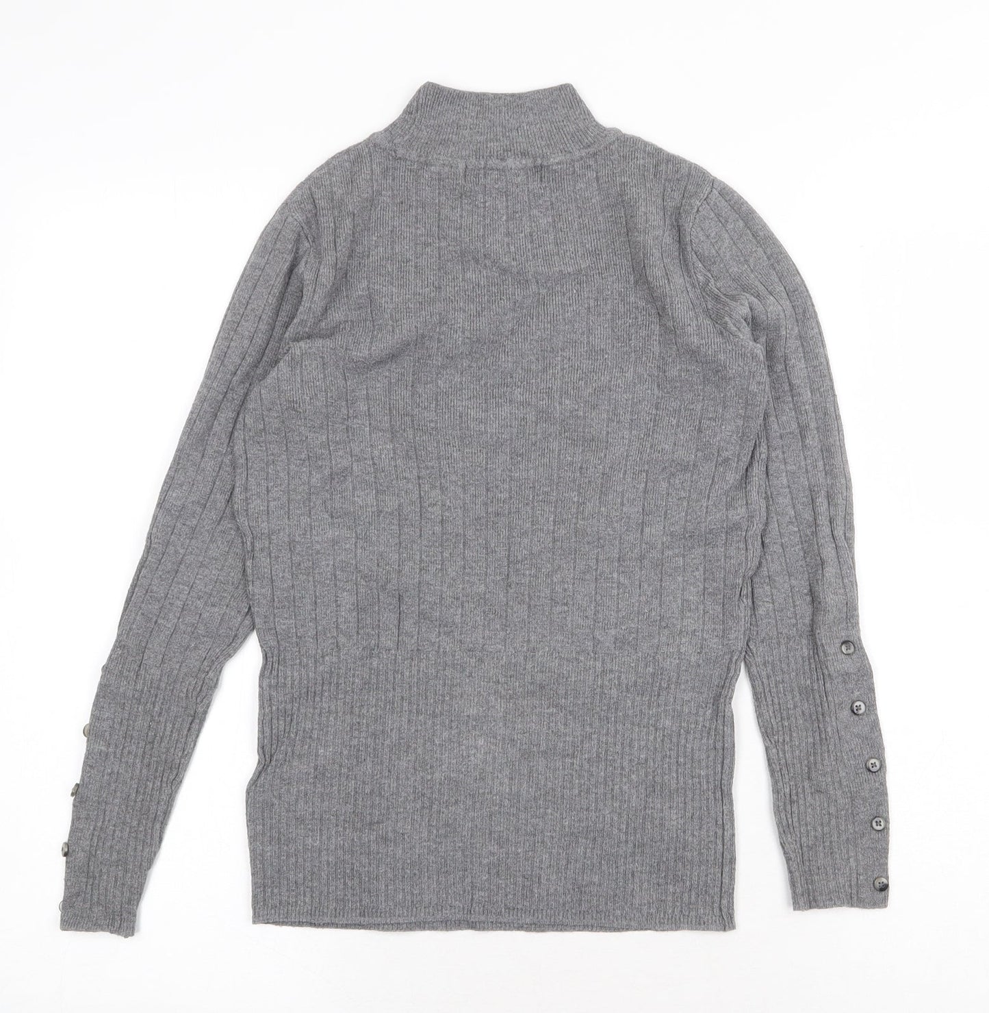 Womens UK Size 8 Marks and Spencer Grey Pullover Jumper