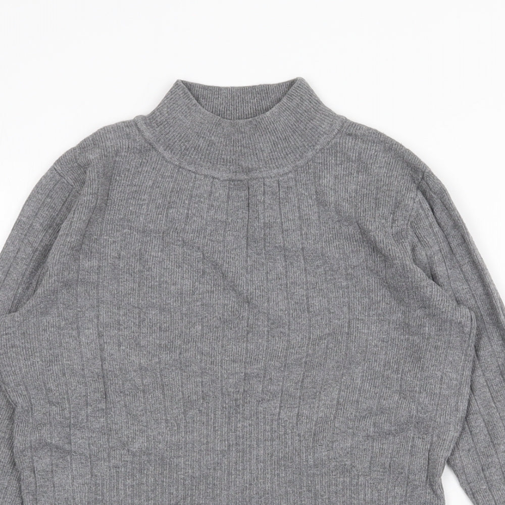 Womens UK Size 8 Marks and Spencer Grey Pullover Jumper