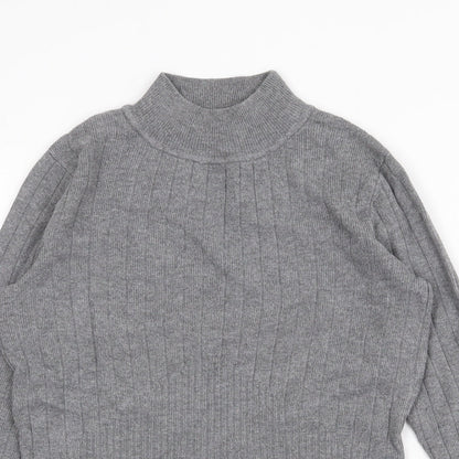 Womens UK Size 8 Marks and Spencer Grey Pullover Jumper
