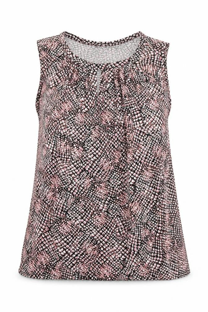 Womens UK Size M H&M Pink Basic Tank