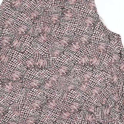 Womens UK Size M H&M Pink Basic Tank