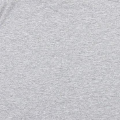 Womens UK Size 10 Marks and Spencer Grey Basic T-Shirt