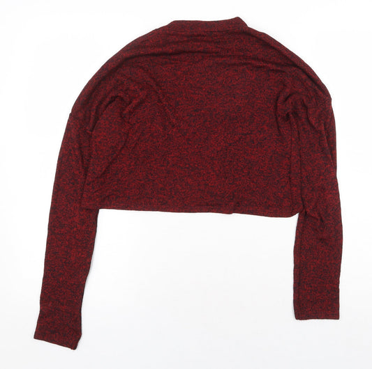 Womens UK Size 8 Atmosphere Red Basic T-Shirt