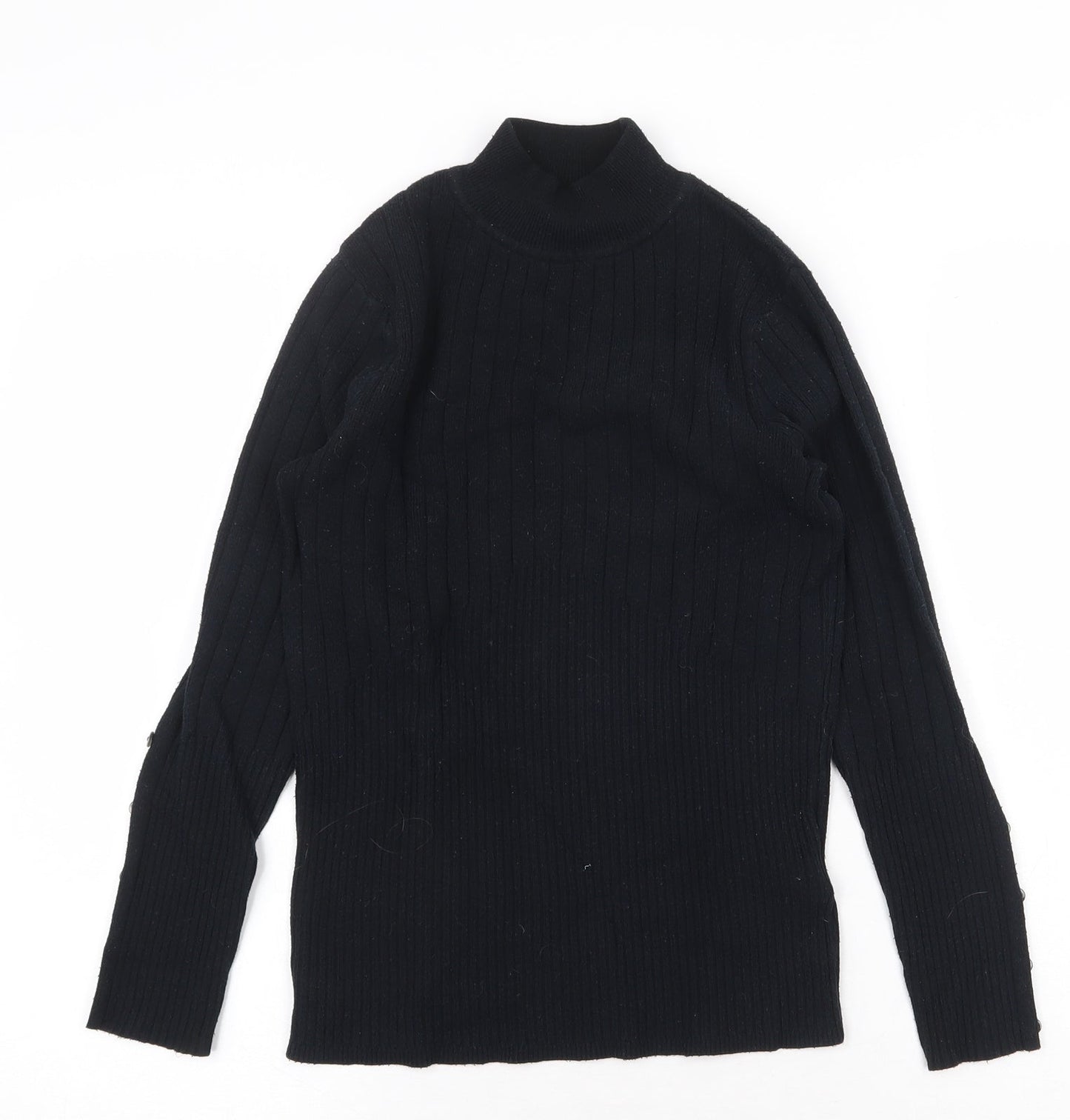 Womens UK Size 8 Marks and Spencer Black Pullover Jumper