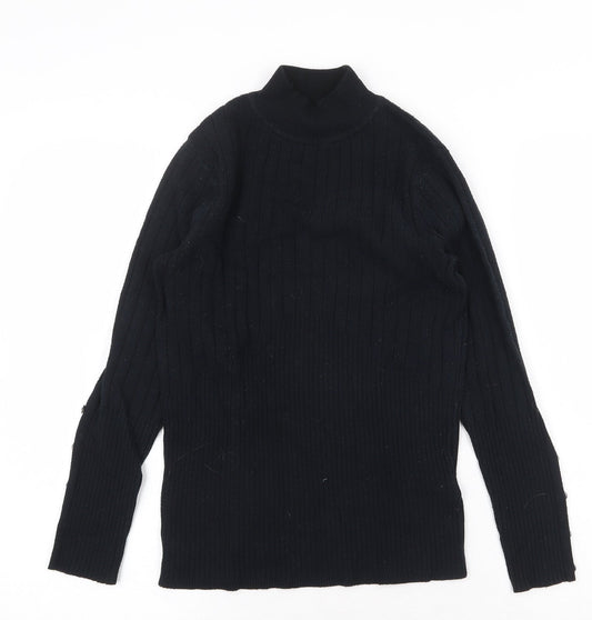 Womens UK Size 8 Marks and Spencer Black Pullover Jumper