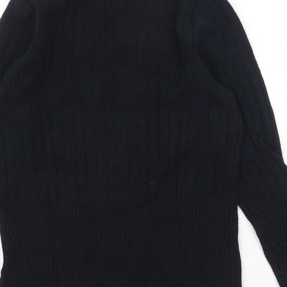 Womens UK Size 8 Marks and Spencer Black Pullover Jumper