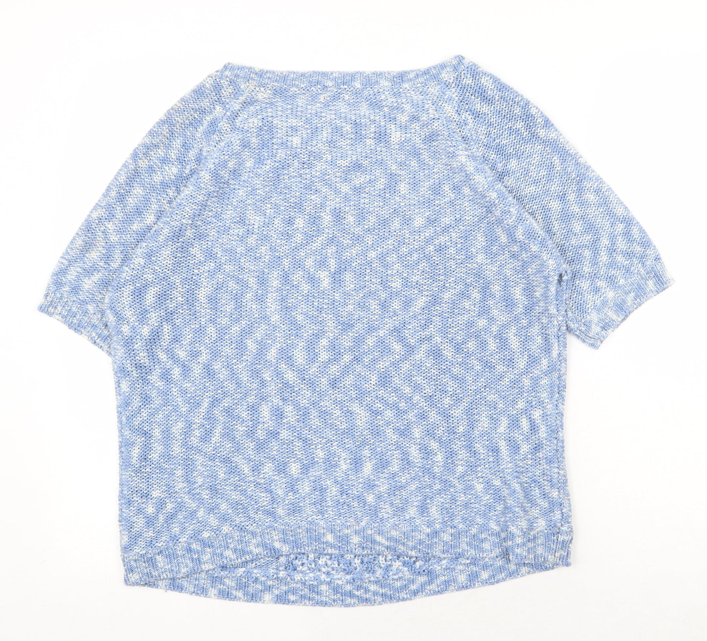 Womens UK Size 12 M&Co Blue Pullover Jumper