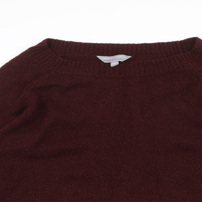 Womens UK Size 14 Dorothy Perkins Red Pullover Jumper