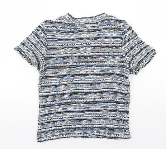 Womens UK Size 8 River Island Blue Pullover Jumper