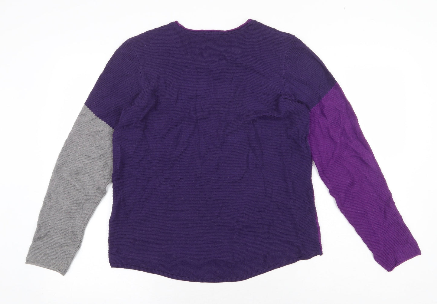 Womens UK Size 12 Olsen Purple Pullover Jumper