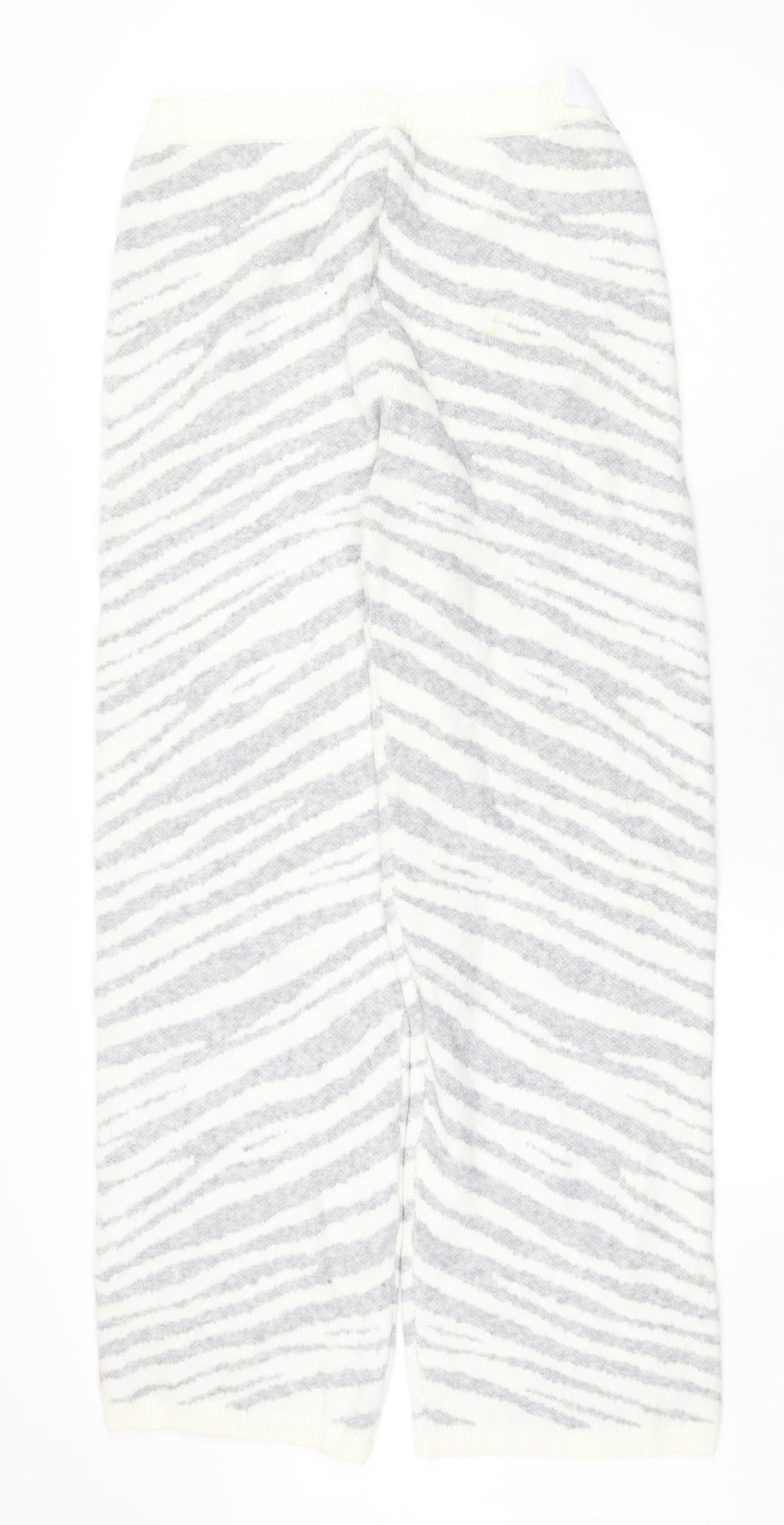 Loungeable Womens Multicoloured Animal Print Acrylic Sweatpants Trousers Size M Regular