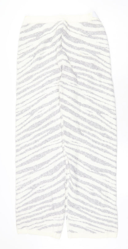 Loungeable Womens Multicoloured Animal Print Acrylic Sweatpants Trousers Size M Regular