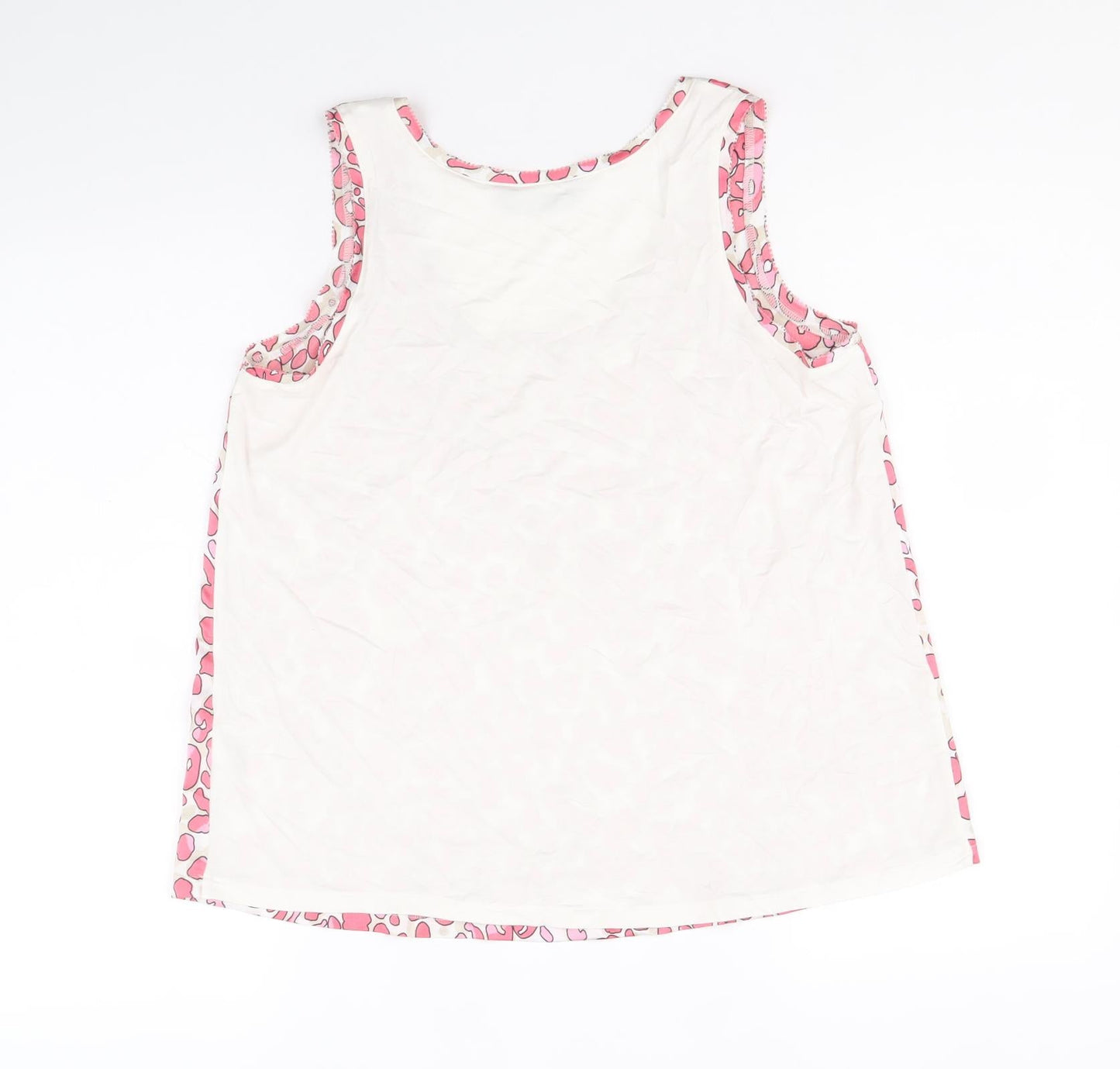 Womens UK Size 8 Marks and Spencer Pink Basic Tank