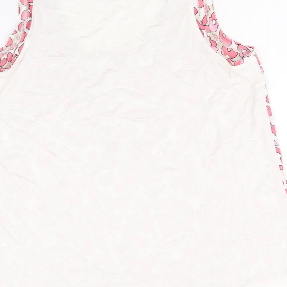 Womens UK Size 8 Marks and Spencer Pink Basic Tank