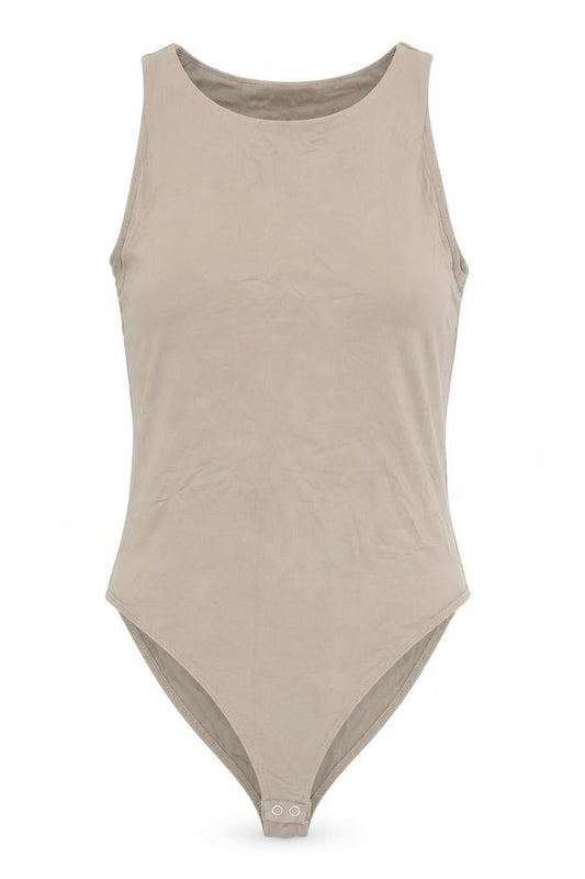 Womens UK Size S Stradivarius One-Piece Brown Bodysuit