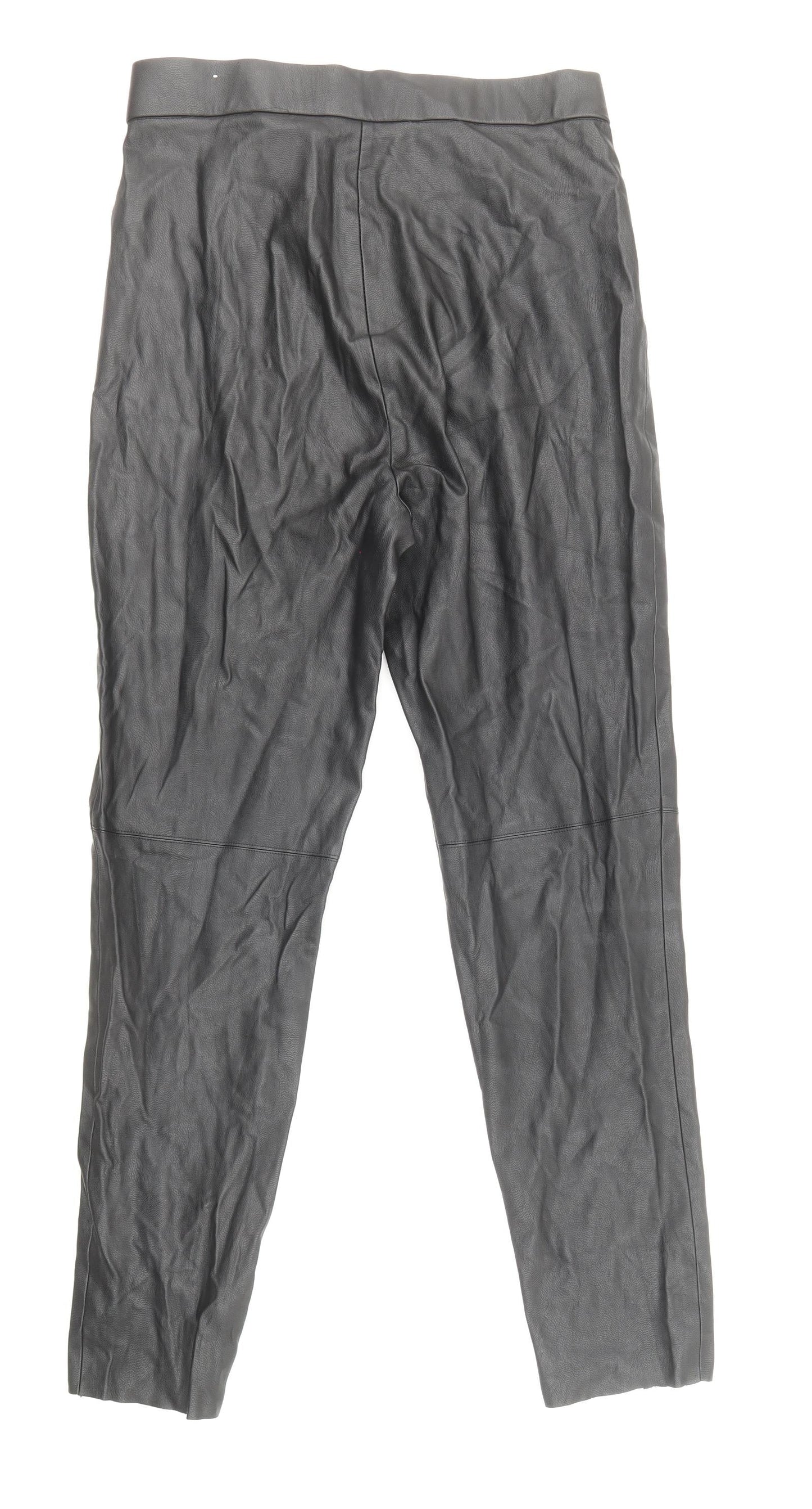 Womens UK Size M Zara Regular Fit Jegging Black Trousers