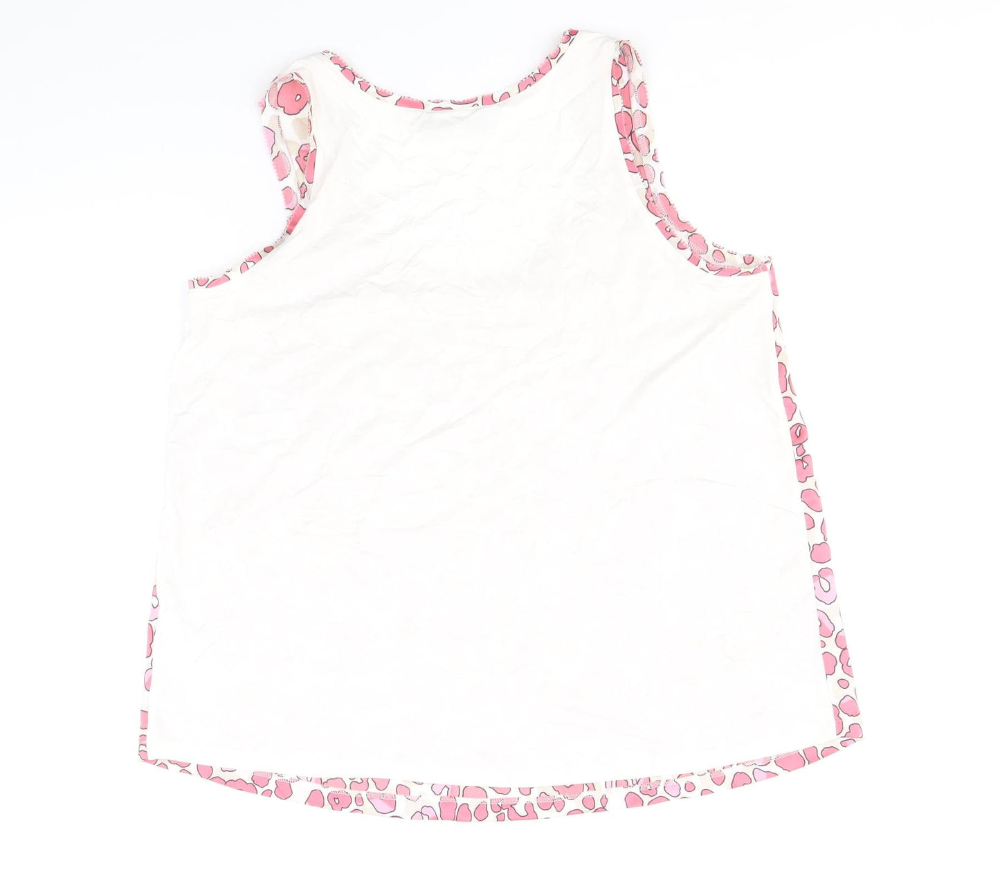 Womens UK Size 8 Marks and Spencer Pink Basic Tank