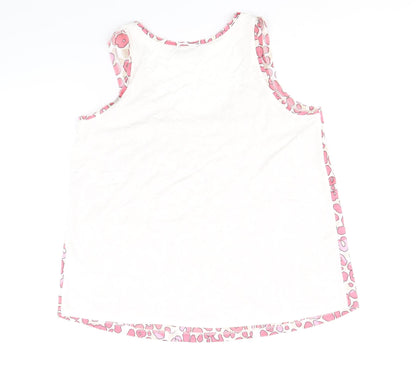 Womens UK Size 8 Marks and Spencer Pink Basic Tank