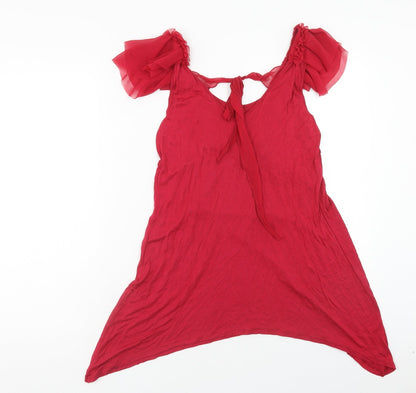 Womens UK Size 12 NEXT Pink Tunic Tank