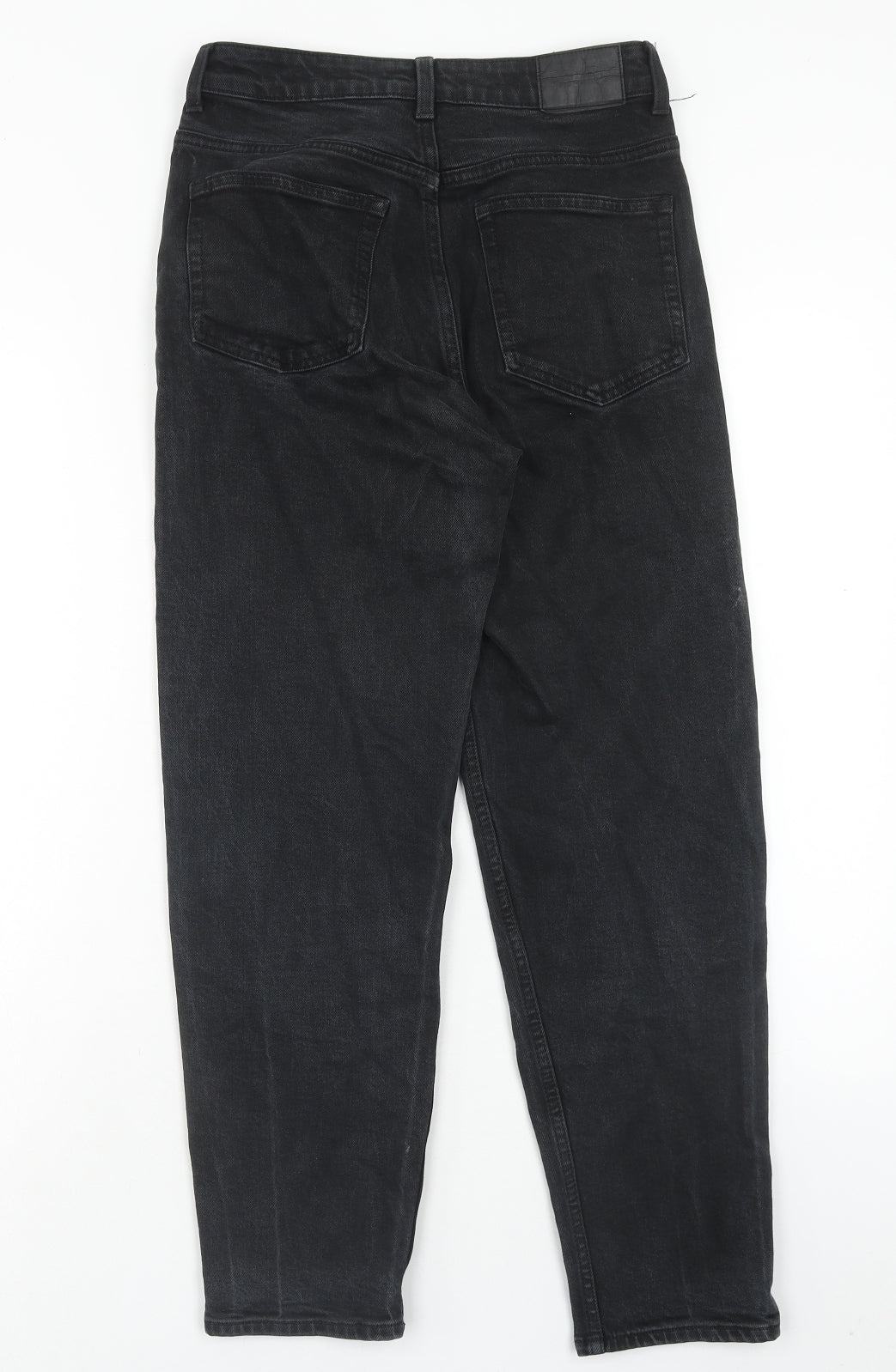 Womens UK Size 26 in Weekday Regular Fit Straight Black Jeans