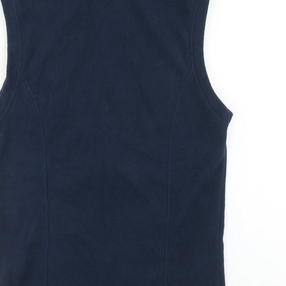 JD Wiliams Womens Blue Gilet Jacket Size 10 Zip