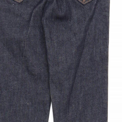 Gap Mens Blue Cotton Skinny Jeans Size 28 in L32 in Regular Zip