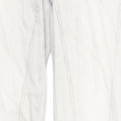 DKNY Jeans Mens Grey Cotton Skinny Jeans Size 26 in Regular Zip