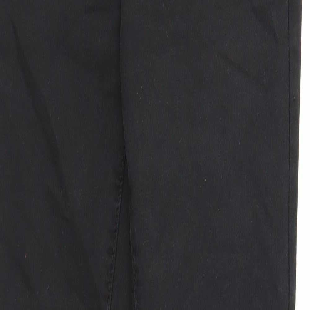 Denim & Co. Womens Black Cotton Skinny Jeans Size 8 Regular Zip