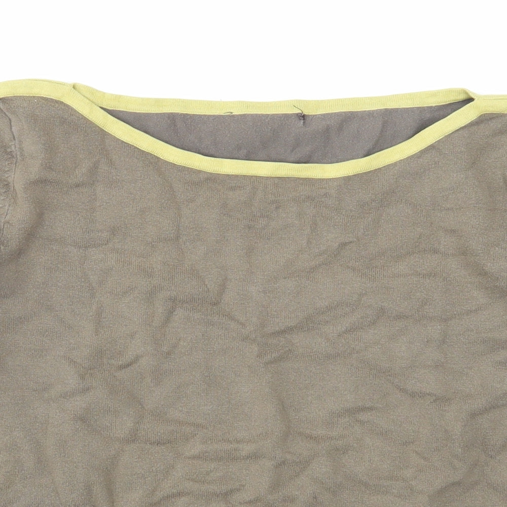 Womens UK Size 14 Debenhams Green Pullover Jumper
