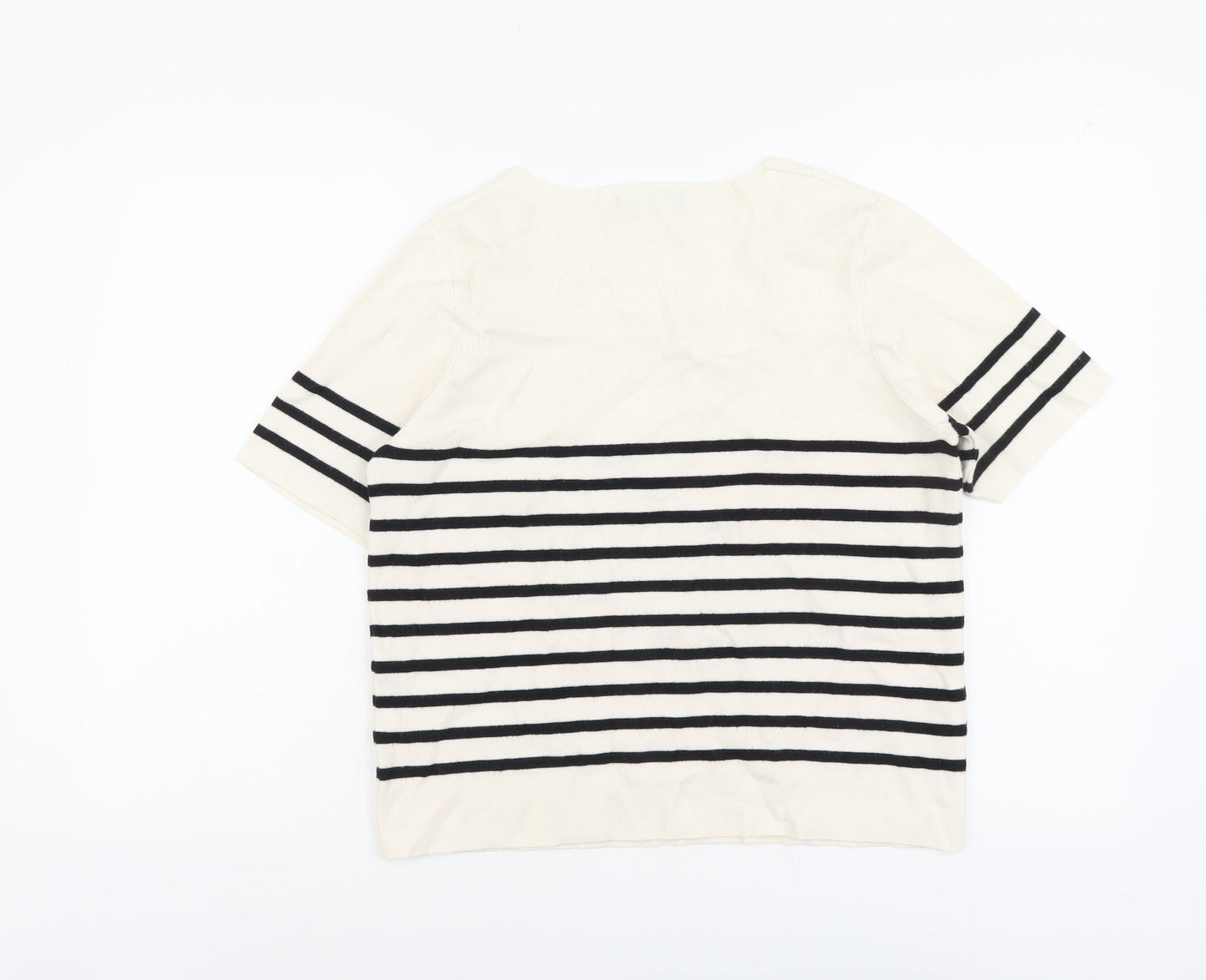 Womens UK Size 18 Marks and Spencer Beige Pullover Jumper