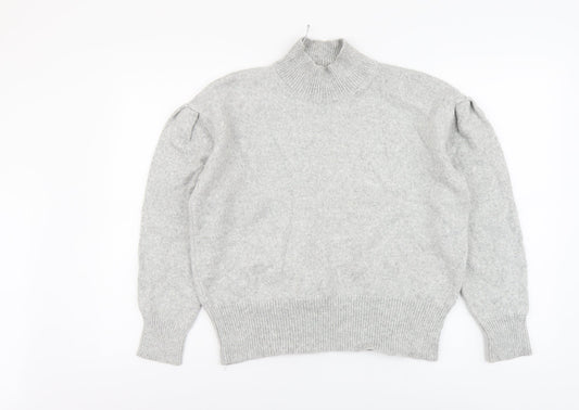 Womens UK Size M Marks and Spencer Grey Pullover Jumper