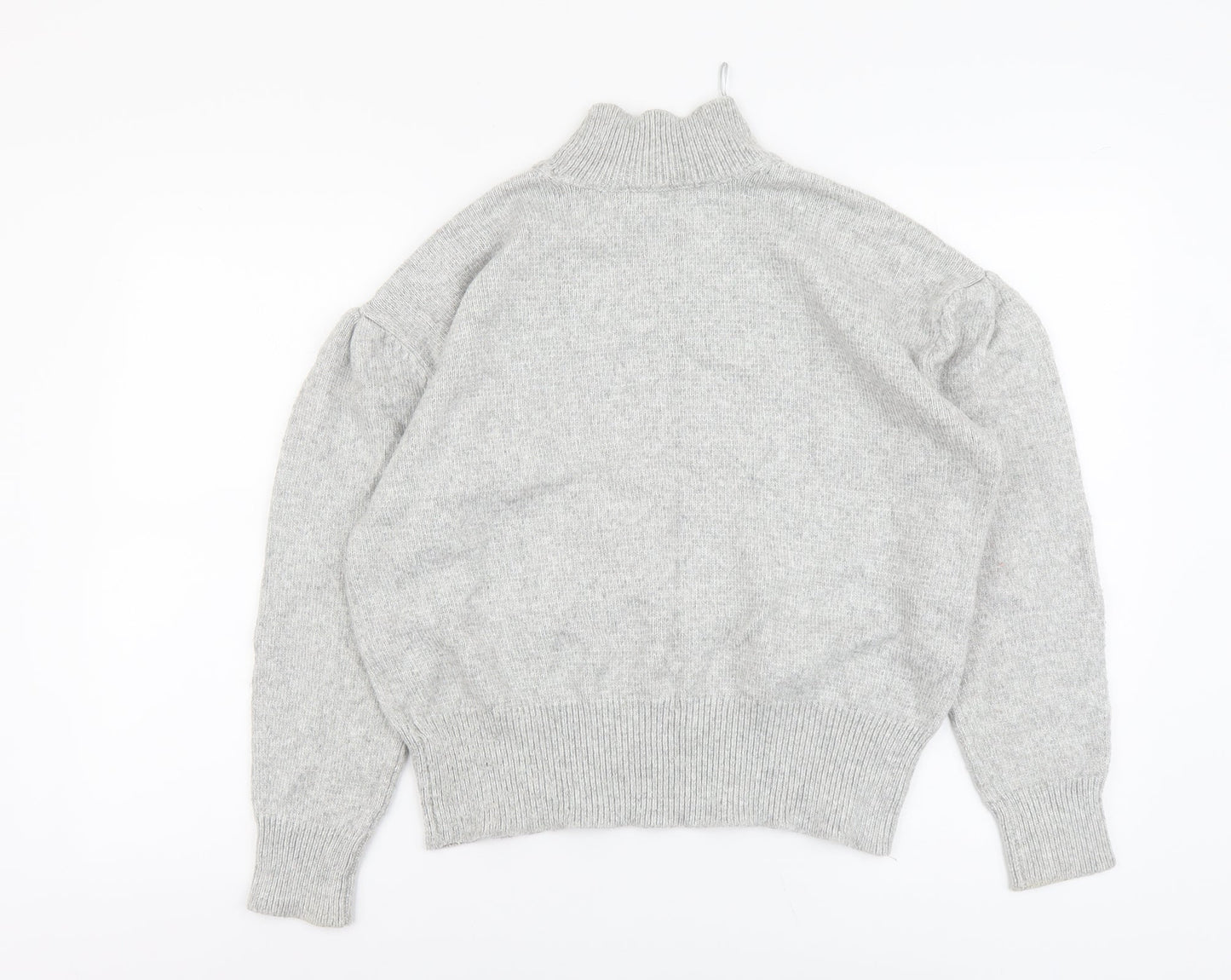 Womens UK Size M Marks and Spencer Grey Pullover Jumper