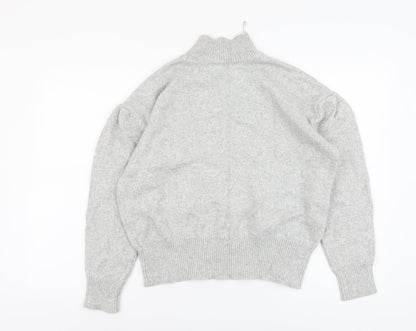 Womens UK Size M Marks and Spencer Grey Pullover Jumper