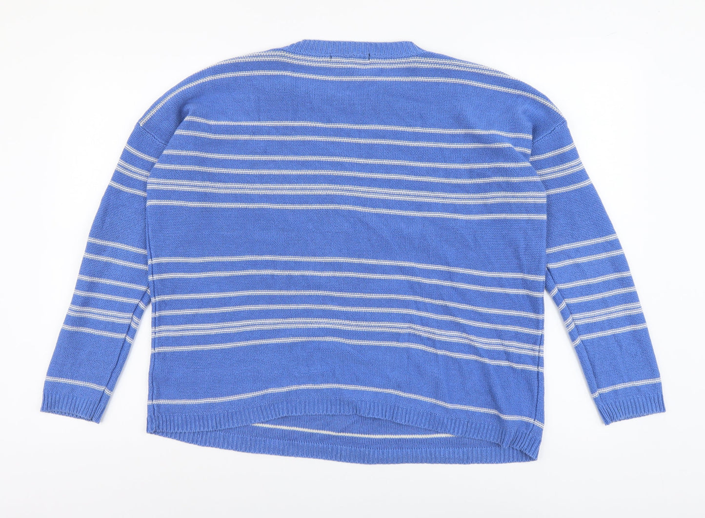Womens UK Size S FOREVER 21 Blue Pullover Jumper