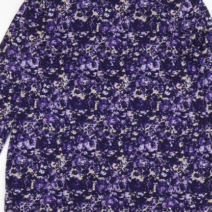 Womens UK Size 14 Marks and Spencer Purple Pullover Jumper