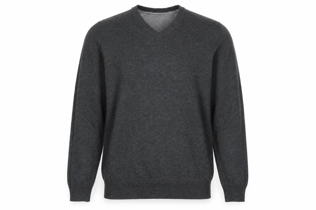 Mens UK Size S Marks and Spencer Grey Pullover Jumper
