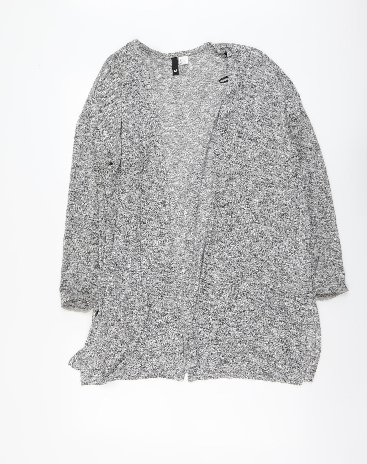 Womens UK Size M H&M Grey Cardigan Jumper