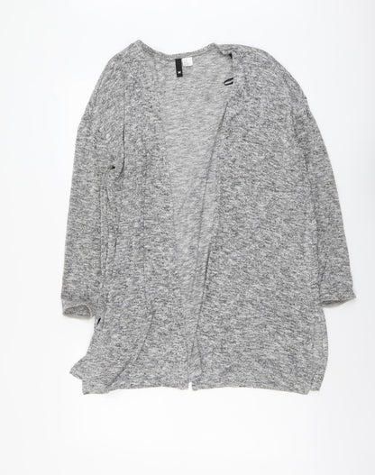 Womens UK Size M H&M Grey Cardigan Jumper