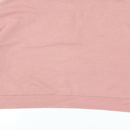 Womens UK Size XS Divided by H&M Pink Pullover Sweatshirt