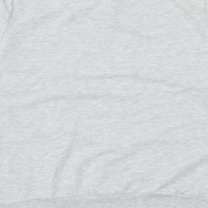 Atmosphere Womens Grey Cotton Pullover Sweatshirt Size 10 Pullover