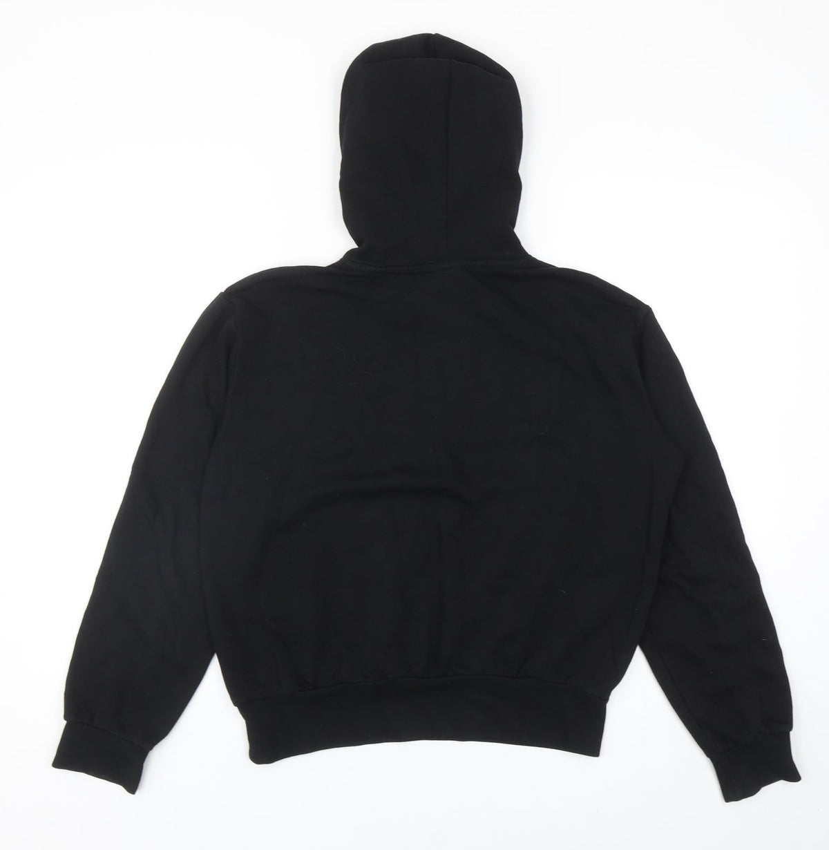 Womens UK Size XS Divided by H&M Black Pullover Hoodie