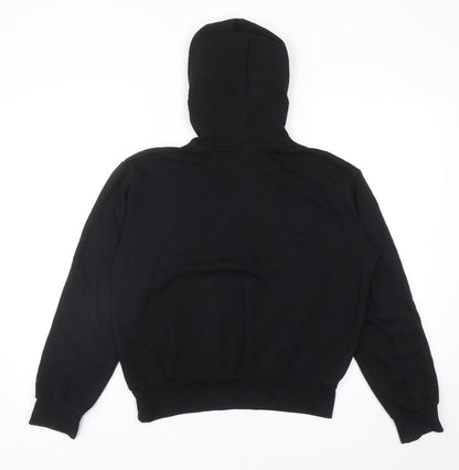 Womens UK Size XS Divided by H&M Black Pullover Hoodie