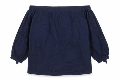Womens UK Size 12 Warehouse Blue Basic Blouse